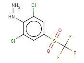 <span class='lighter'>2,6</span>-DICHLORO-4-(TRIFLUOROMETHYLSULFONYL)PHENYLHYDRAZINE