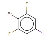 2-<span class='lighter'>BROMO-1,3</span>-DIFLUORO-5-IODOBENZENE
