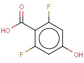 2,6-<span class='lighter'>DIFLUORO</span>-4-HYDROXYBENZOIC ACID