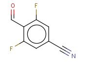 3,5-<span class='lighter'>DIFLUORO</span>-4-FORMYLBENZONITRILE