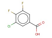 3-CHLORO-<span class='lighter'>4,5</span>-DIFLUOROBENZOIC ACID