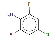 2-溴-4-氯-6-<span class='lighter'>氟</span><span class='lighter'>苯胺</span>