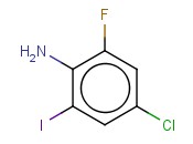 4-氯-2-<span class='lighter'>氟</span>-6-碘<span class='lighter'>苯胺</span>