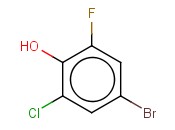 4-<span class='lighter'>BROMO-2-CHLORO</span>-6-FLUOROPHENOL