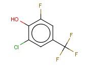 2-氯-6-<span class='lighter'>氟</span>-4-<span class='lighter'>三</span><span class='lighter'>氟</span><span class='lighter'>甲基</span><span class='lighter'>苯酚</span>