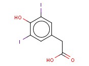 4-<span class='lighter'>羟基</span>-3,5-二碘<span class='lighter'>苯乙酸</span>