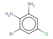 3-BROMO-5-CHLORO-O-<span class='lighter'>PHENYLENEDIAMINE</span>