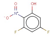 3,5-<span class='lighter'>DIFLUORO</span>-2-NITROPHENOL