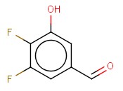 <span class='lighter'>4,5-DIFLUORO</span>-3-HYDROXYBENZALDEHYDE