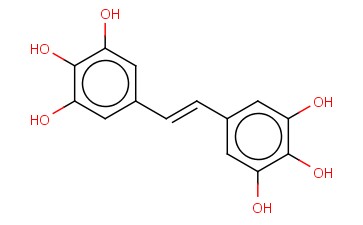 3,4,5,3',4',5'-六羟基二<span class='lighter'>苯乙烯</span>