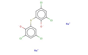 二(3,5-二氯-2-<span class='lighter'>羟</span><span class='lighter'>苄基</span>)硫化二钠盐