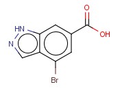 4-溴-<span class='lighter'>吲</span><span class='lighter'>唑</span>-6-甲酸