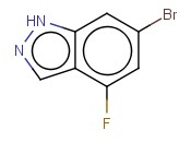 6-溴-4-氟-1H-<span class='lighter'>吲</span><span class='lighter'>唑</span>