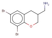 2H-1-苯并吡喃-3-甲胺,6,8-<span class='lighter'>二</span>溴-3,4-<span class='lighter'>二</span><span class='lighter'>氢</span>-