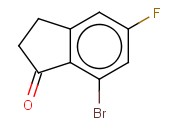 7-BROMO-5-FLUORO-1-<span class='lighter'>INDANONE</span>