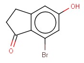 7-BROMO-5-HYDROXY-1-<span class='lighter'>INDANONE</span>
