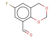 6-<span class='lighter'>氟</span>-<span class='lighter'>4H-1,3</span>-<span class='lighter'>苯</span><span class='lighter'>并</span><span class='lighter'>二</span><span class='lighter'>恶</span><span class='lighter'>烷</span>-8-<span class='lighter'>甲醛</span>