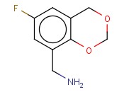 (6-<span class='lighter'>氟</span>-4H-1,3-<span class='lighter'>苯</span>并二恶-8-基)<span class='lighter'>甲</span><span class='lighter'>胺</span>