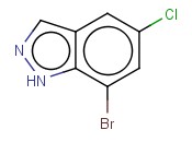 7-溴-5-氯-1H-<span class='lighter'>吲</span><span class='lighter'>唑</span>
