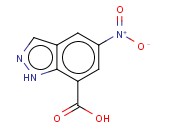 5-<span class='lighter'>NITRO</span>-1H-INDAZOLE-7-CARBOXYLIC ACID