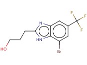 7-BROMO-5-(TRIFLUOROMETHYL)-1H-BENZIMIDAZOLE-2-PROPANOL