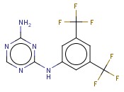 2-氨基-4-[3,5-<span class='lighter'>双</span>(<span class='lighter'>三</span>氟甲基)<span class='lighter'>苯</span>]氨基-1,3,5-<span class='lighter'>三</span>嗪