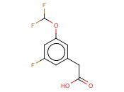 3-(DIFLUOROMETHOXY)-5-<span class='lighter'>FLUOROPHENYLACETIC</span> ACID