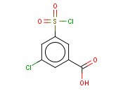 3 -<span class='lighter'>氯</span>- 5 -（<span class='lighter'>氯</span><span class='lighter'>磺</span><span class='lighter'>酰</span>基）<span class='lighter'>苯甲酸</span>
