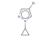 4-溴-1-环丙基<span class='lighter'>吡唑</span>