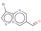 3-BROMO-<span class='lighter'>PYRAZOLO</span>[1,5-A]<span class='lighter'>PYRIMIDINE</span>-6-CARBOXALDEHYDE
