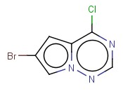 6-BROMO-4-CHLOROPYRROLO[1,2-F][1,2,4]<span class='lighter'>TRIAZINE</span>