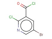 <span class='lighter'>5-BROMO-2-CHLORO-NICOTINOYL</span> <span class='lighter'>CHLORIDE</span>