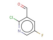 2-CHLORO-5-FLUORO-<span class='lighter'>PYRIDINE</span>-3-CARBALDEHYDE