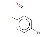 5-BROMO-2-FLUOROPYRIDINE-3-<span class='lighter'>CARBOXALDEHYDE</span>