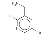 (5-BROMO-2-<span class='lighter'>FLUOROPYRIDIN-3-YL</span>)<span class='lighter'>METHANAMINE</span>