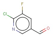 2-氯-3-氟-5-甲酰<span class='lighter'>基</span><span class='lighter'>吡啶</span>