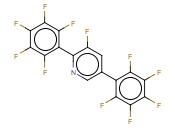 2,5-BIS(PERFLUOROPHENYL)-<span class='lighter'>3-FLUOROPYRIDINE</span>