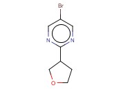 5-BROMO-2-(<span class='lighter'>TETRAHYDROFURAN</span>-3-YL)PYRIMIDINE