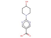 2-(4-羟基哌啶-1-基)<span class='lighter'>嘧啶</span>-5-<span class='lighter'>甲酸</span>