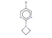 2-(<span class='lighter'>氮</span><span class='lighter'>杂</span><span class='lighter'>环</span><span class='lighter'>丁烷</span>-1)-5-溴-嘧啶