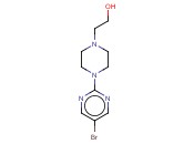 2-[4-(5-<span class='lighter'>溴</span><span class='lighter'>嘧啶</span>-2-基)<span class='lighter'>哌嗪</span>-1-基]乙醇