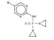 P,P-BIS(1-AZIRIDINYL)-N-(5-BROMO-2-PYRIMIDINYL)PHOSPHINIC AMIDE