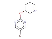 5-溴-2-(哌啶-3-氧基)<span class='lighter'>嘧啶</span>
