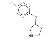 5-溴-2-(<span class='lighter'>吡咯烷</span>-3-氧基)嘧啶