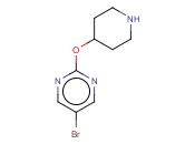 5-BROMO-2-(PIPERIDIN-4-YLOXY)<span class='lighter'>PYRIMIDINE</span>