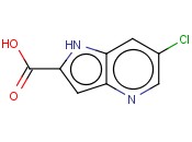6-<span class='lighter'>CHLORO</span>-1H-PYRROLO[3,2-B]PYRIDINE-2-<span class='lighter'>CARBOXYLIC</span> ACID