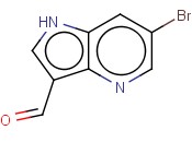 6-溴-4-<span class='lighter'>氮</span><span class='lighter'>杂</span><span class='lighter'>吲哚</span>-3-甲醛
