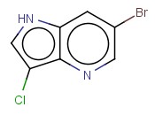 6-溴-3-氯4-<span class='lighter'>氮</span><span class='lighter'>杂</span><span class='lighter'>吲哚</span>