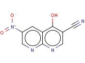 4-<span class='lighter'>HYDROXY-6-NITRO-1,8-NAPHTHYRIDINE</span>-3-CARBONITRILE