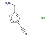 5-(AMINOMETHYL)THIOPHENE-3-<span class='lighter'>CARBONITRILE</span> <span class='lighter'>HYDROCHLORIDE</span>